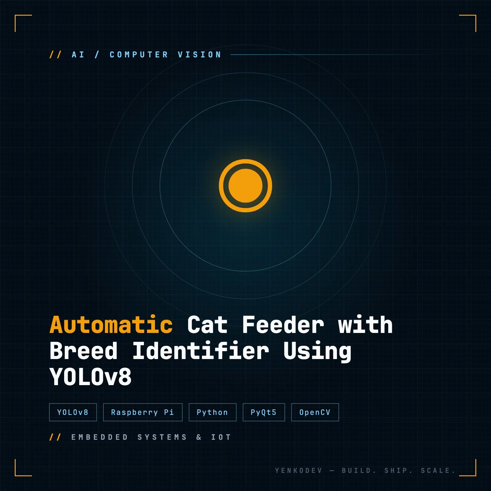 Automatic Cat Feeder with Breed Identifier Using YOLOv8