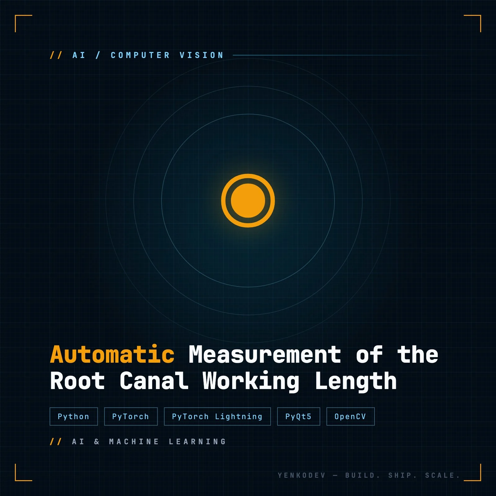 Automatic Measurement of the Root Canal Working Length