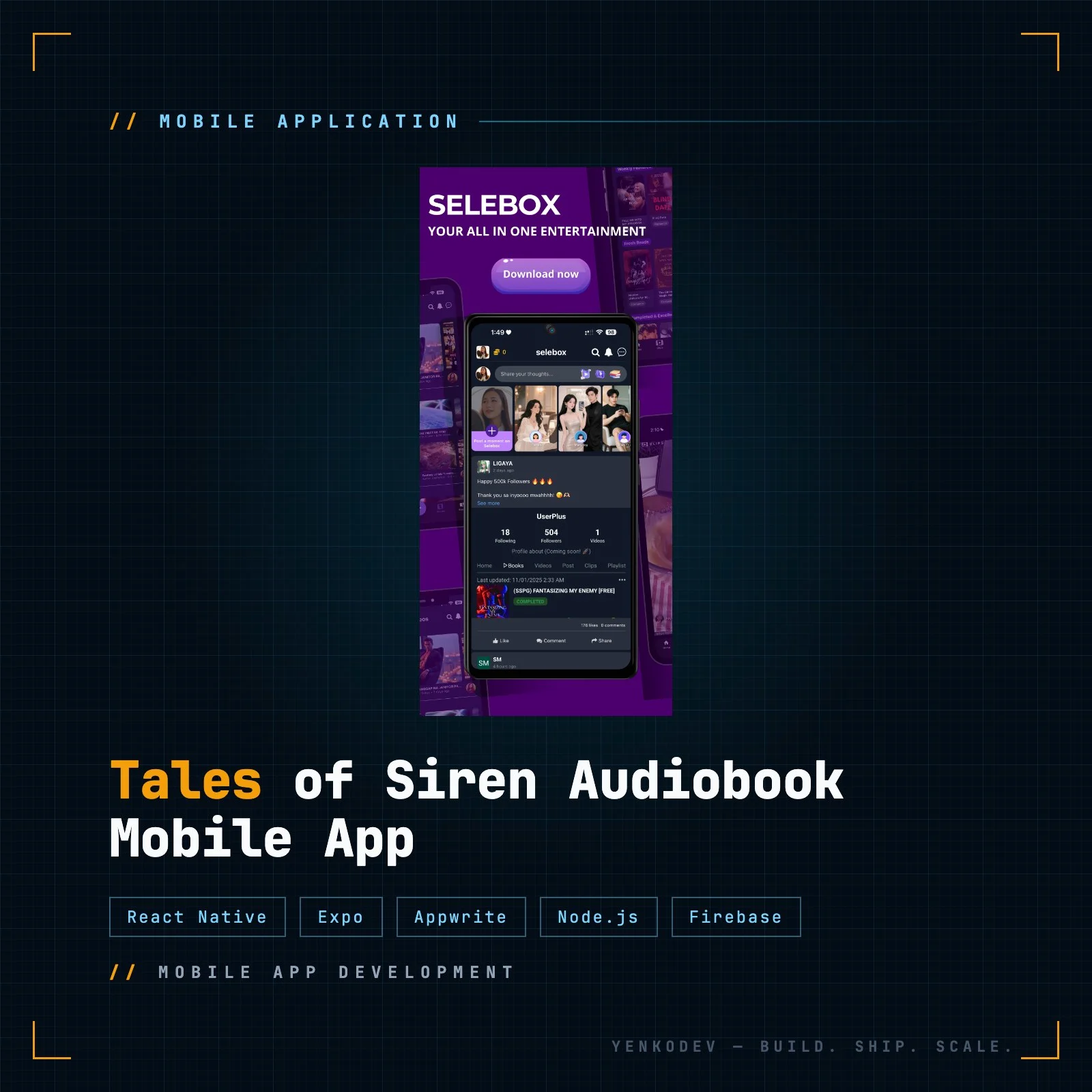 Tales of Siren Audiobook Mobile App
