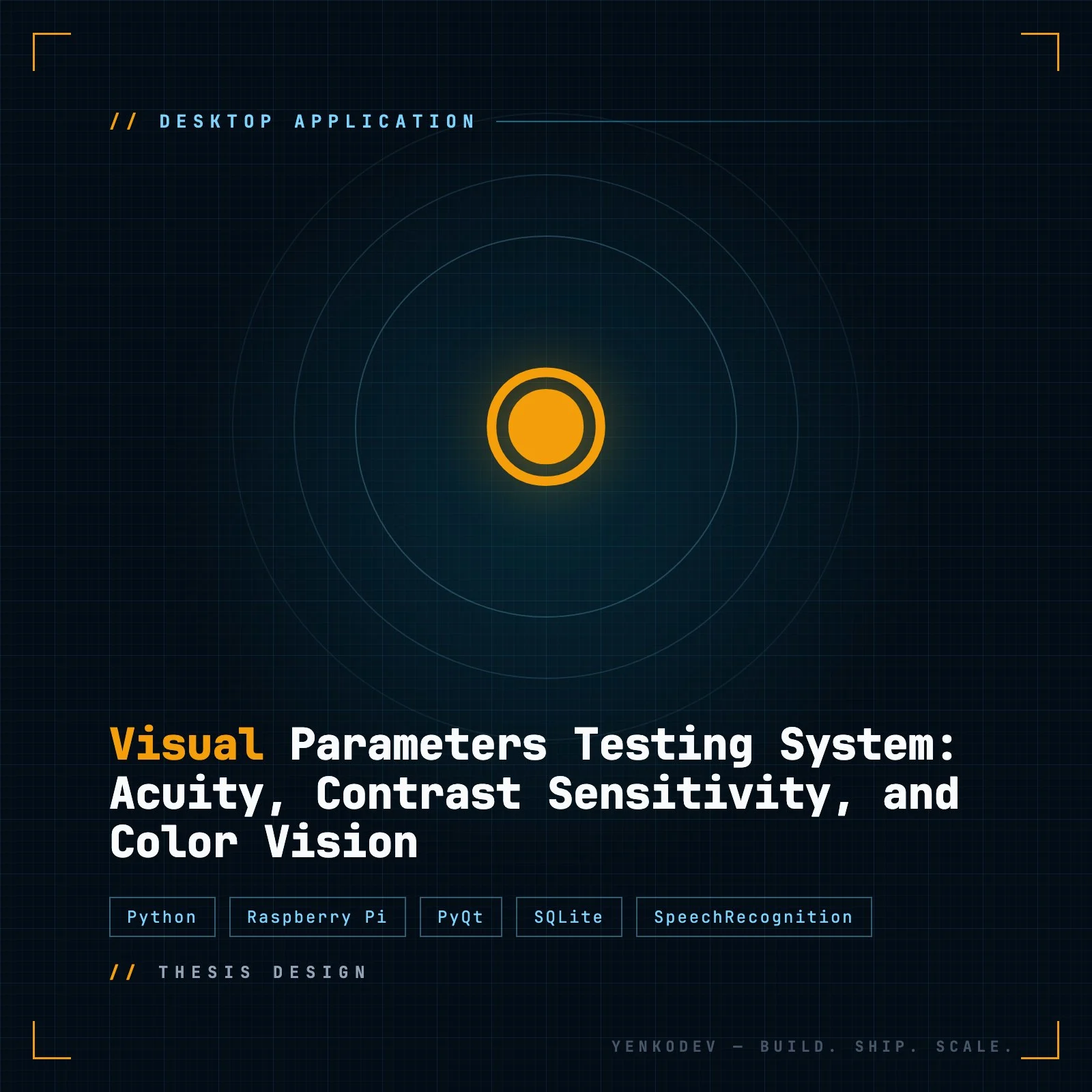 Visual Parameters Testing System: Acuity, Contrast Sensitivity, and Color Vision