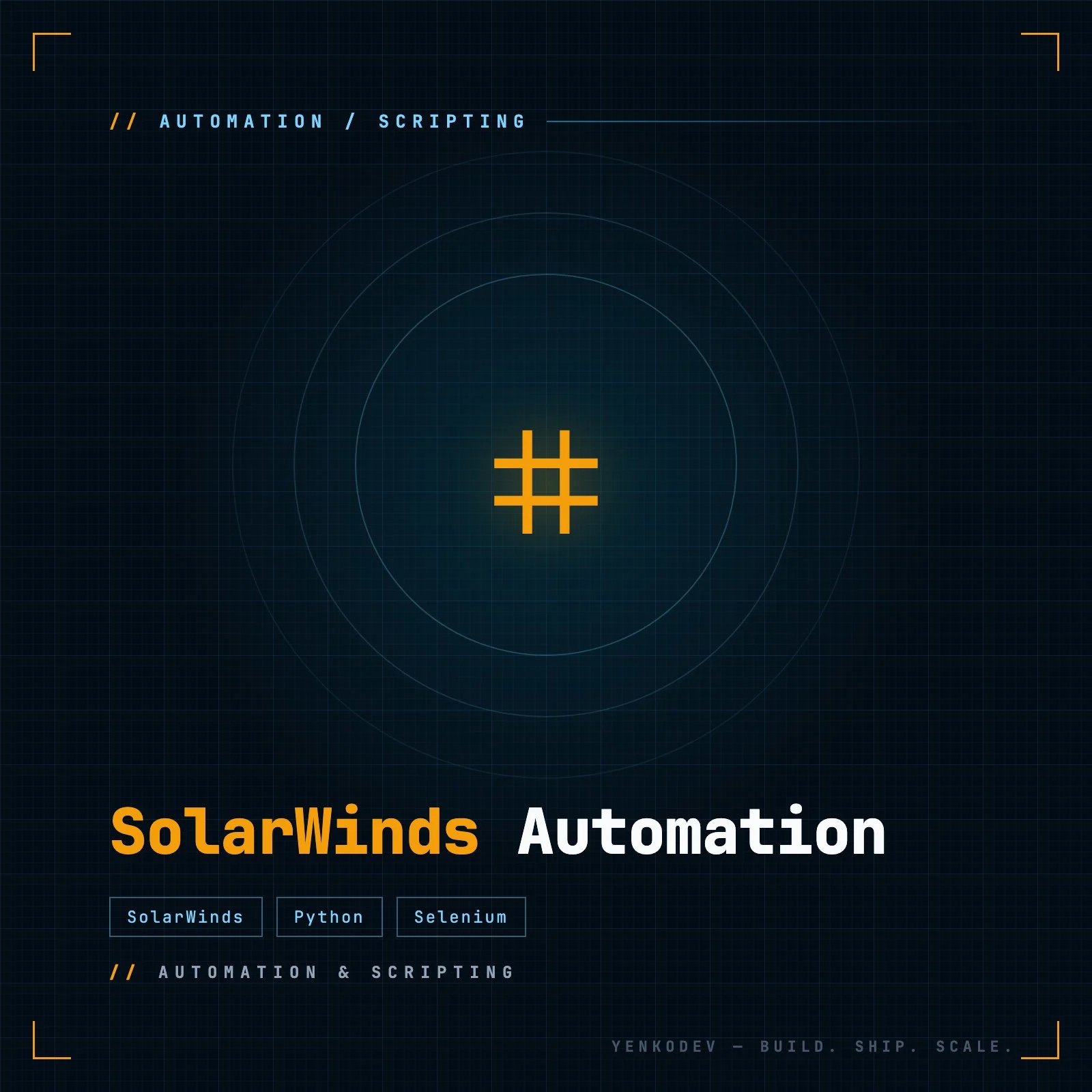 SolarWinds Automation