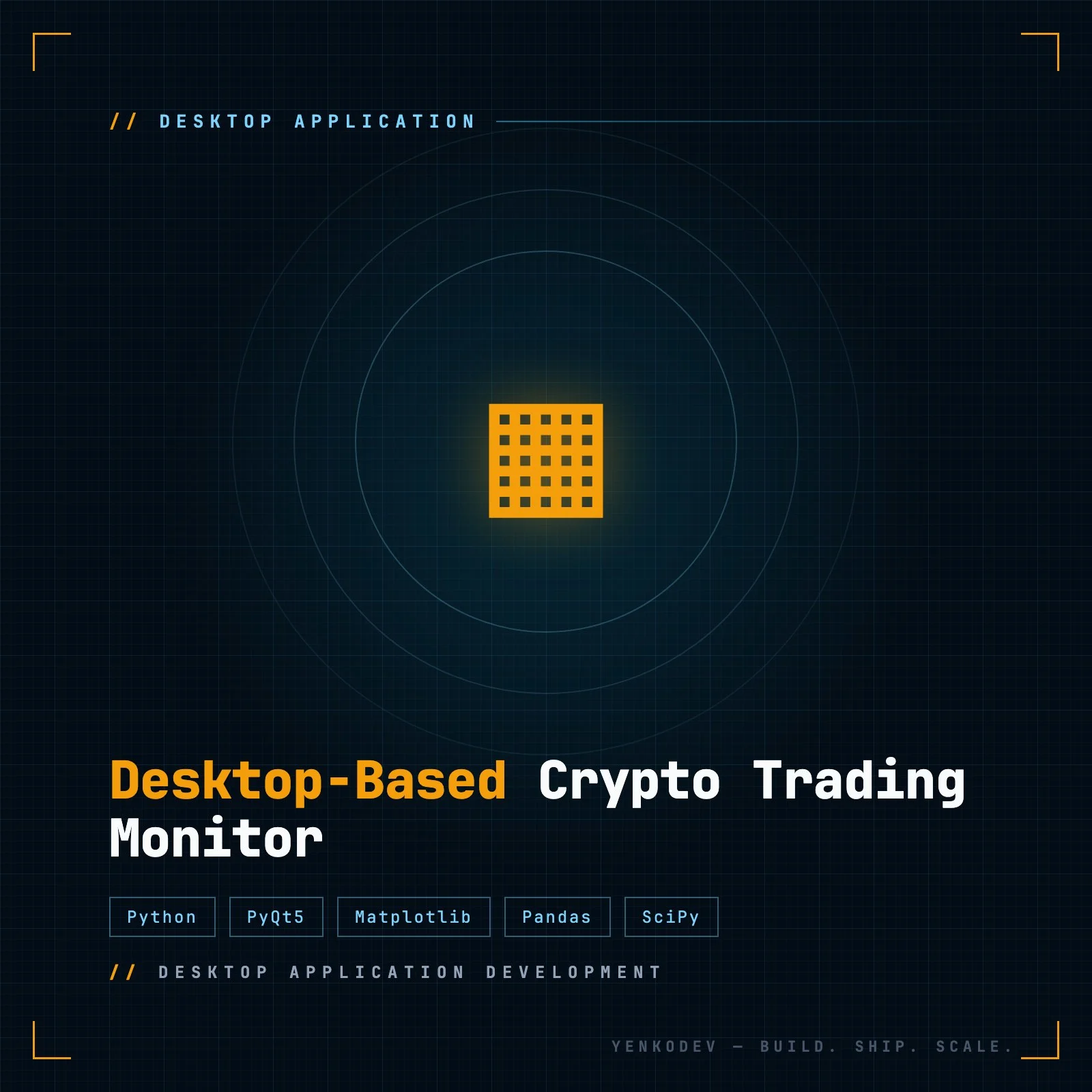 Desktop-Based Crypto Trading Monitor