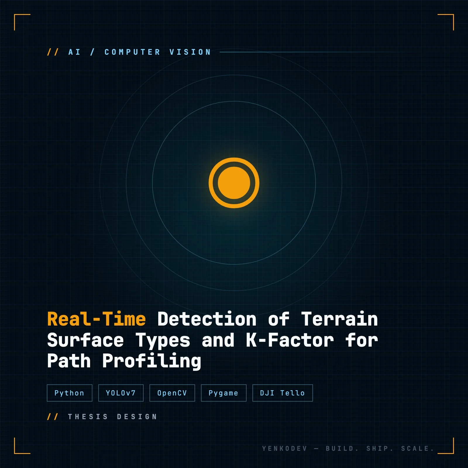 Real-Time Detection of Terrain Surface Types and K-Factor for Path Profiling