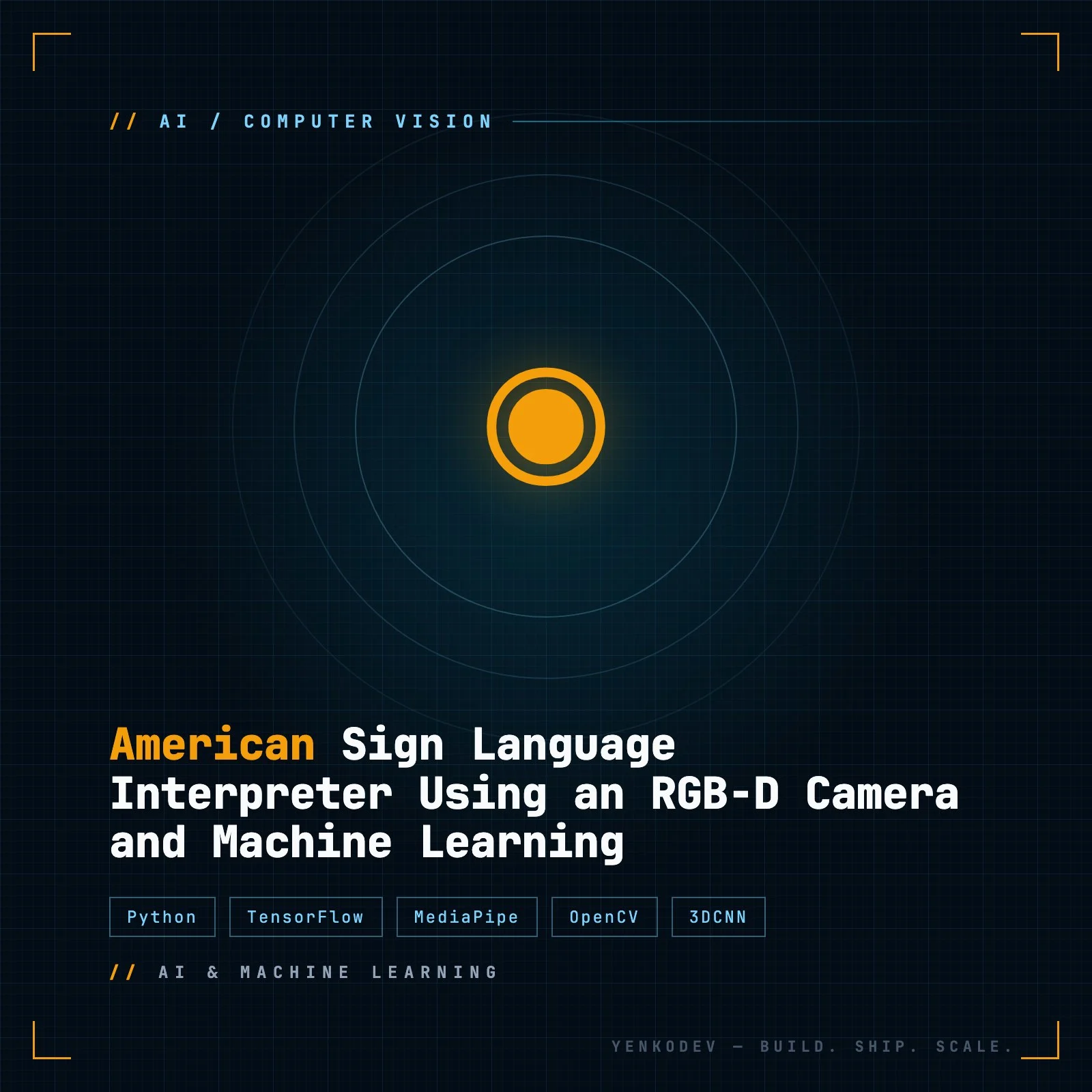 American Sign Language Interpreter Using an RGB-D Camera and Machine Learning