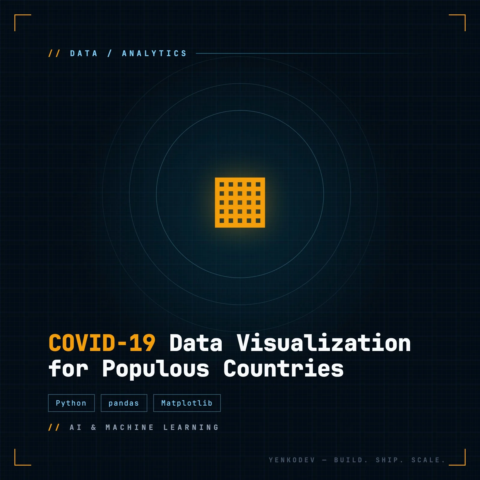 COVID-19 Data Visualization for Populous Countries