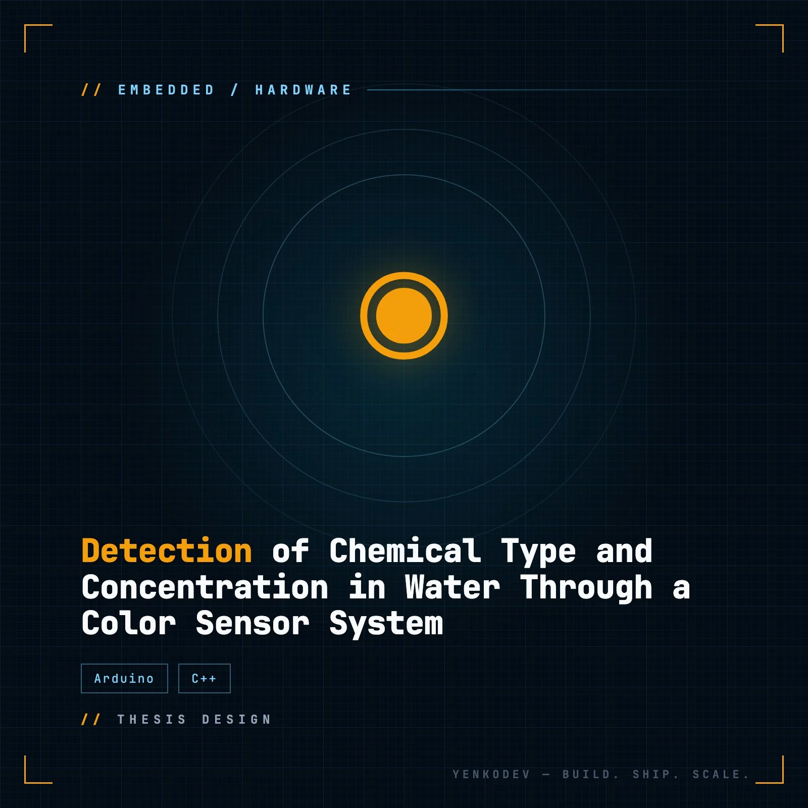 Detection of Chemical Type and Concentration in Water Through a Color Sensor System