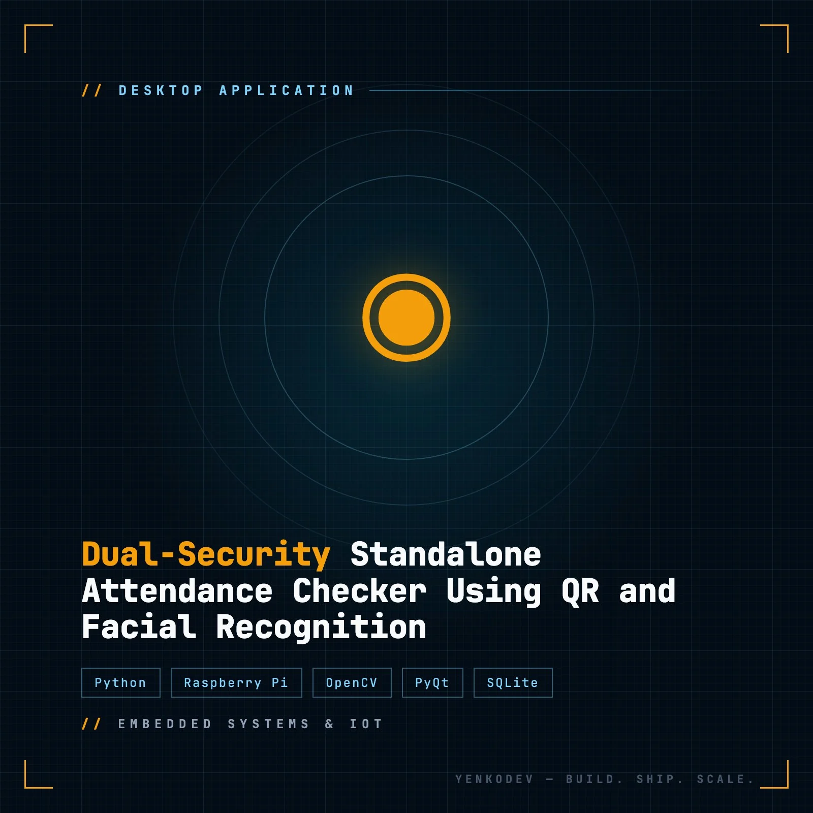 Dual-Security Standalone Attendance Checker Using QR and Facial Recognition