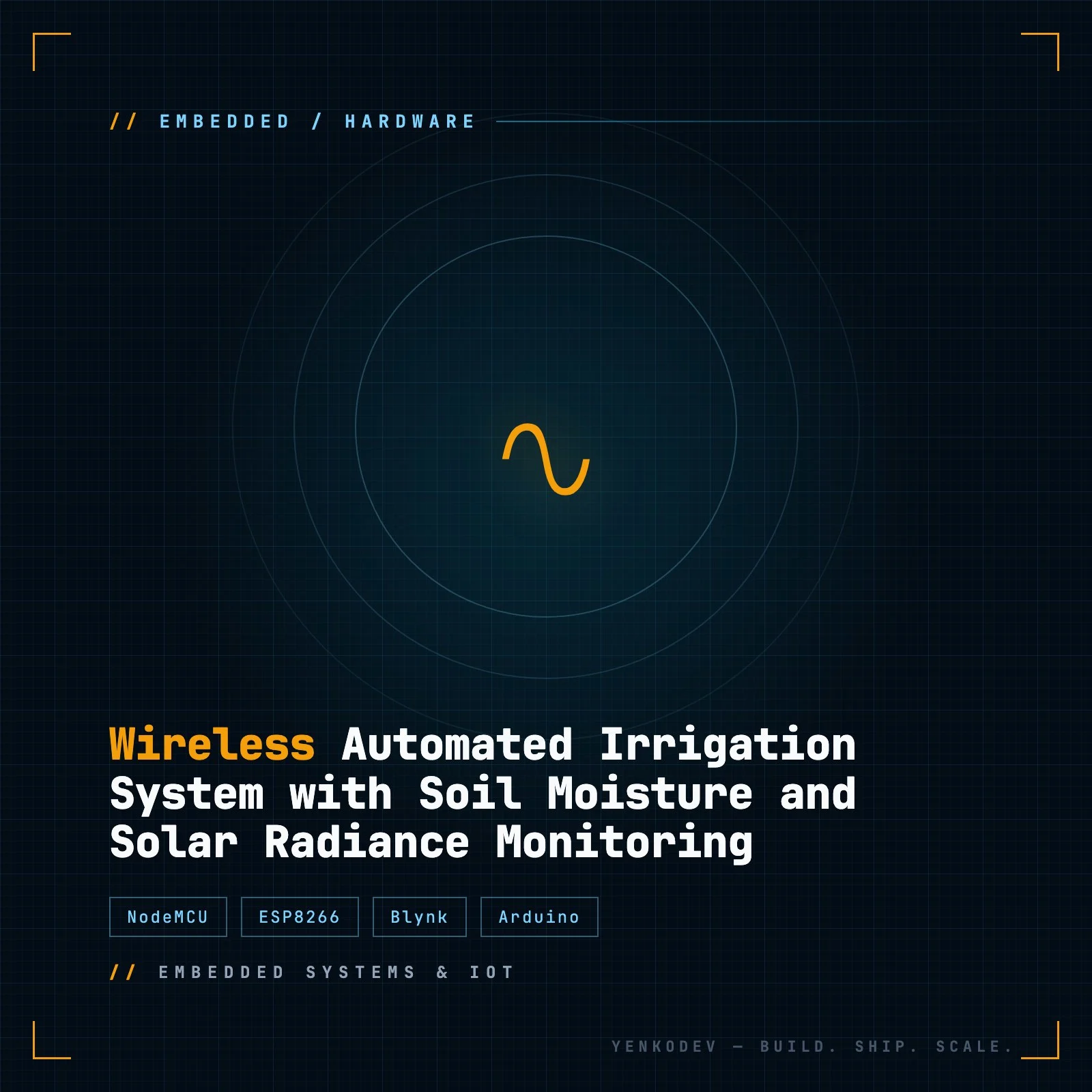 Wireless Automated Irrigation System with Soil Moisture and Solar Radiance Monitoring
