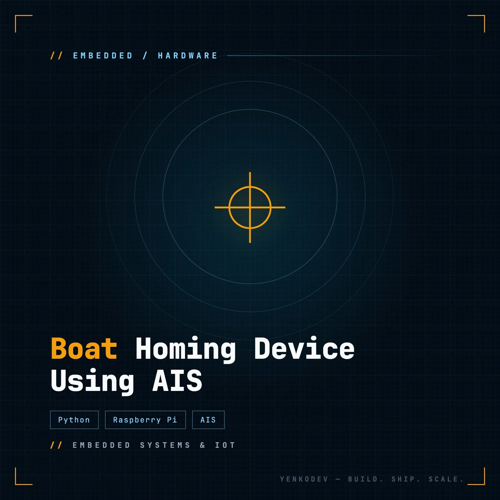 Boat Homing Device Using AIS