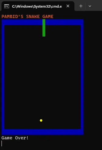Python Snake Game
