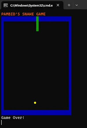 Python Snake Game