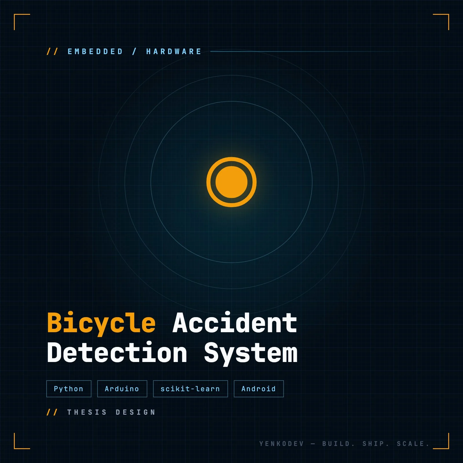 Bicycle Accident Detection System