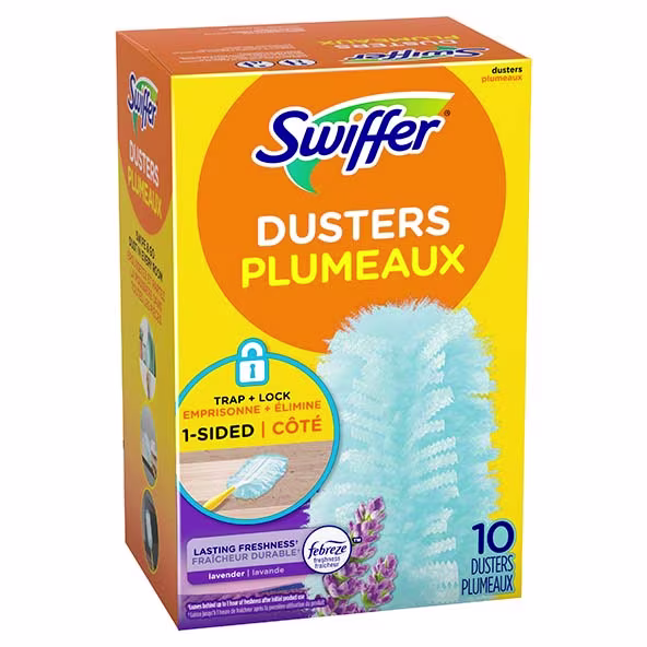 Swiffer® Dusters™ Cleaner Refill Febreze Lavender Vanilla & Comfort Scent 10ct
