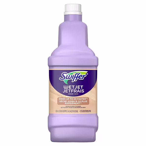 Swiffer® WetJet™ Wood Floor Cleaner Solution Refill 1ct
