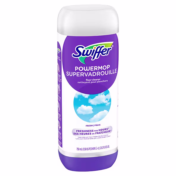 Swiffer® PowerMop Floor Cleaning Solution with Fresh Scent 1 ct