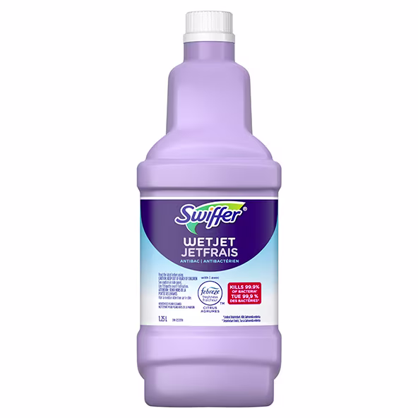 Swiffer® WetJet™ Antibacterial Solution Refill, Fresh Citrus Scent 1ct