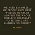 Who Is Your Role Model for the Christian Life?