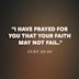 Christ’s Mercy Is Greater Than Our Failures