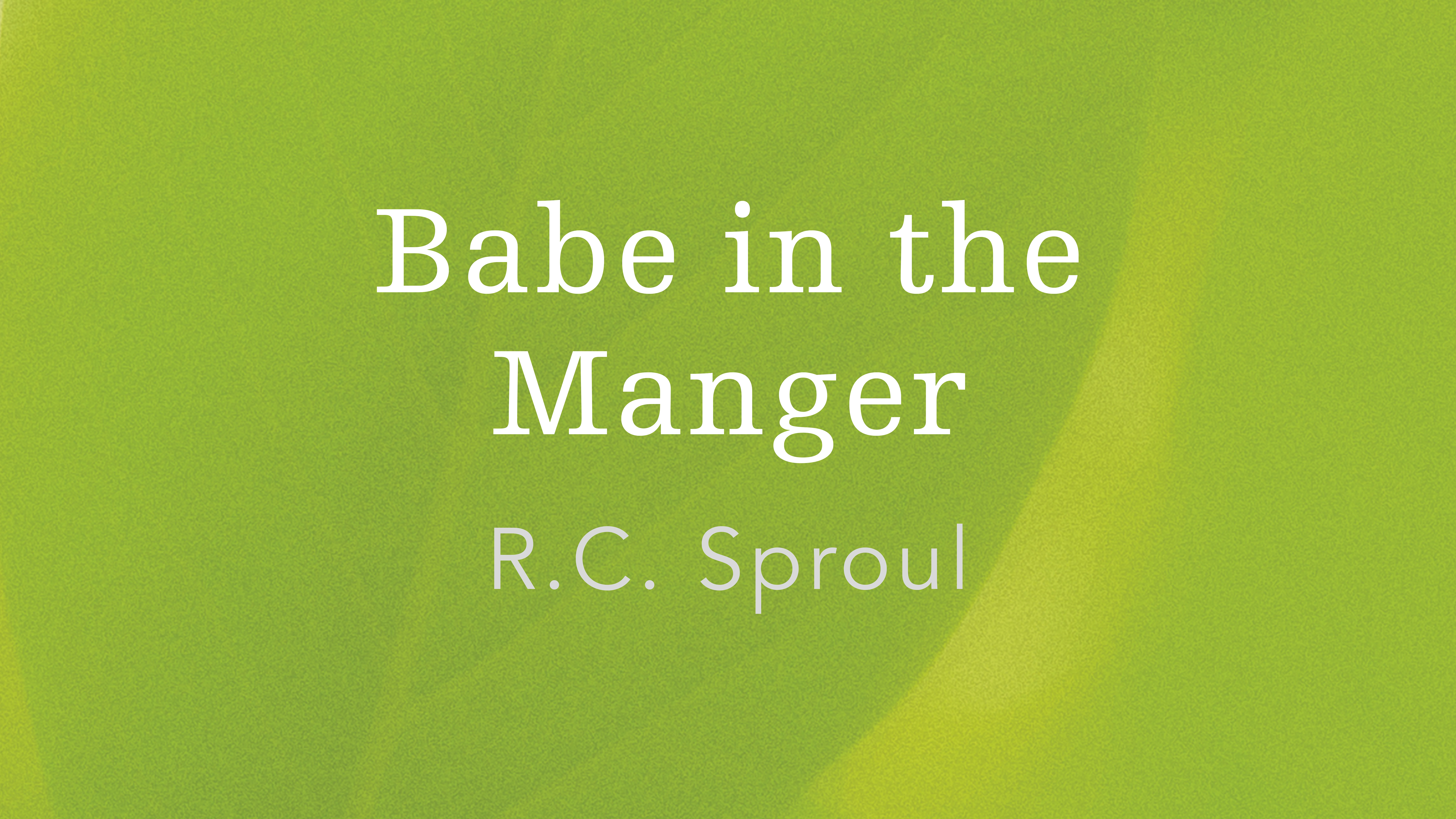 Babe in the Manger