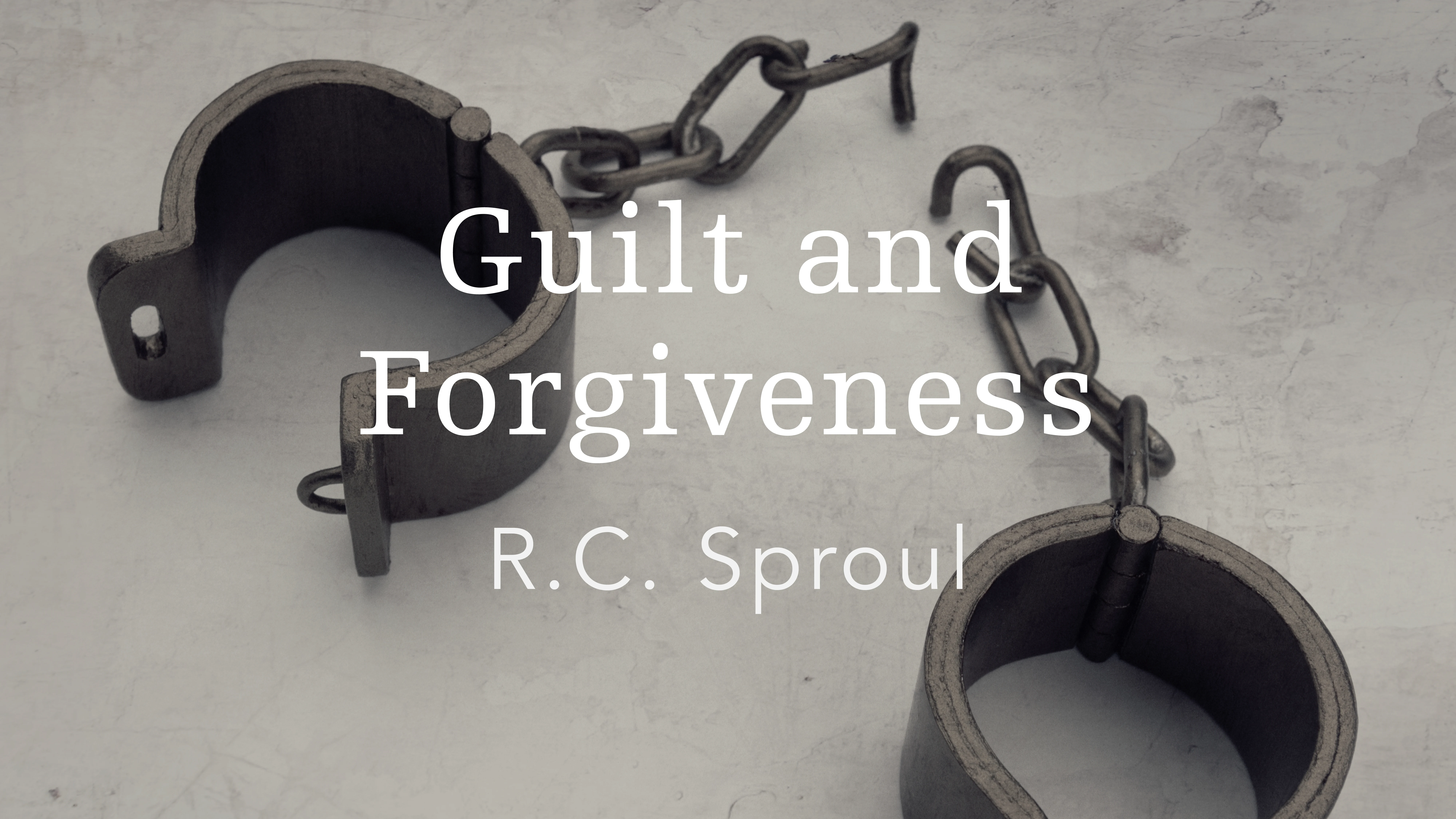 Guilt and Forgiveness