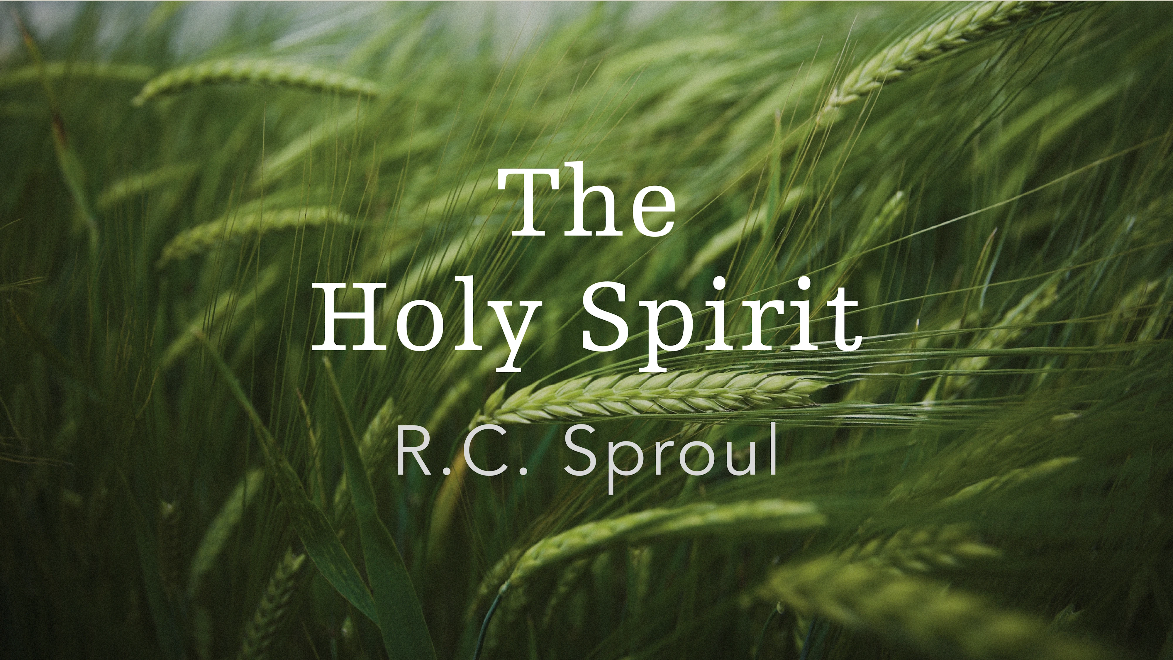 The Holy Spirit by R.C. Sproul | Ligonier Ministries