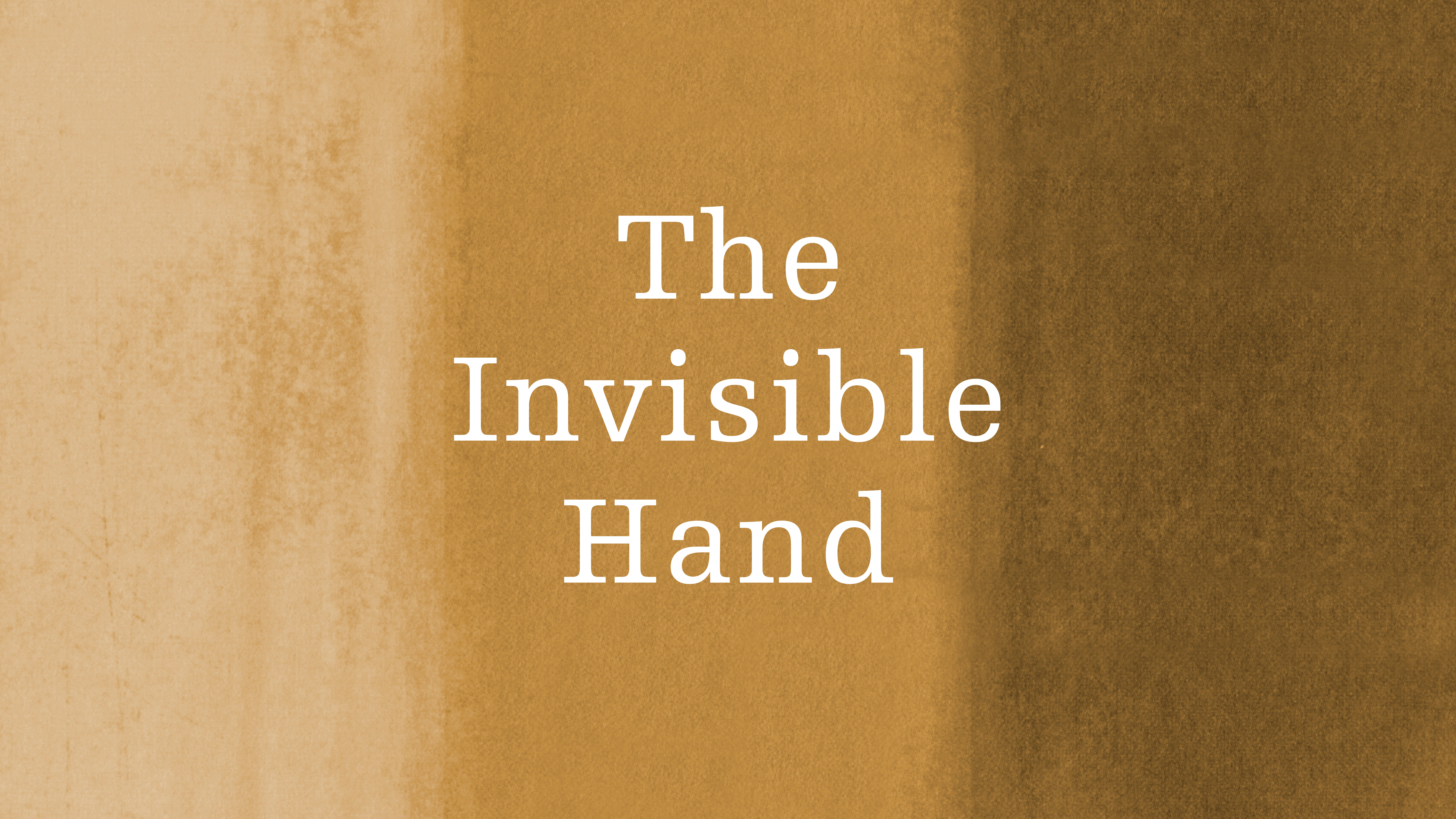The Invisible Hand: 2004 Seattle Conference