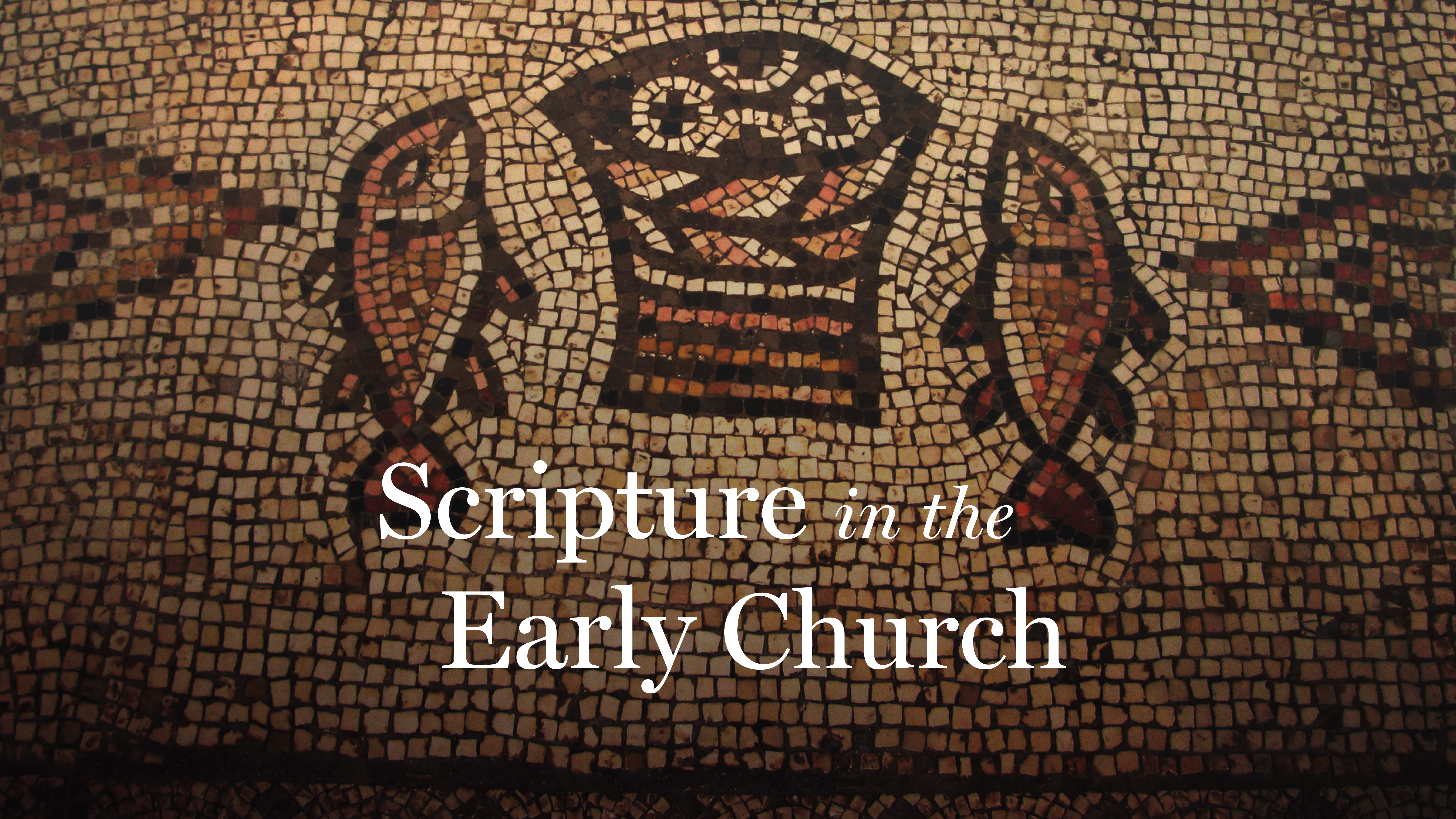 Scripture in the Early Church: 2017 Winter Conference at Reformation Bible College