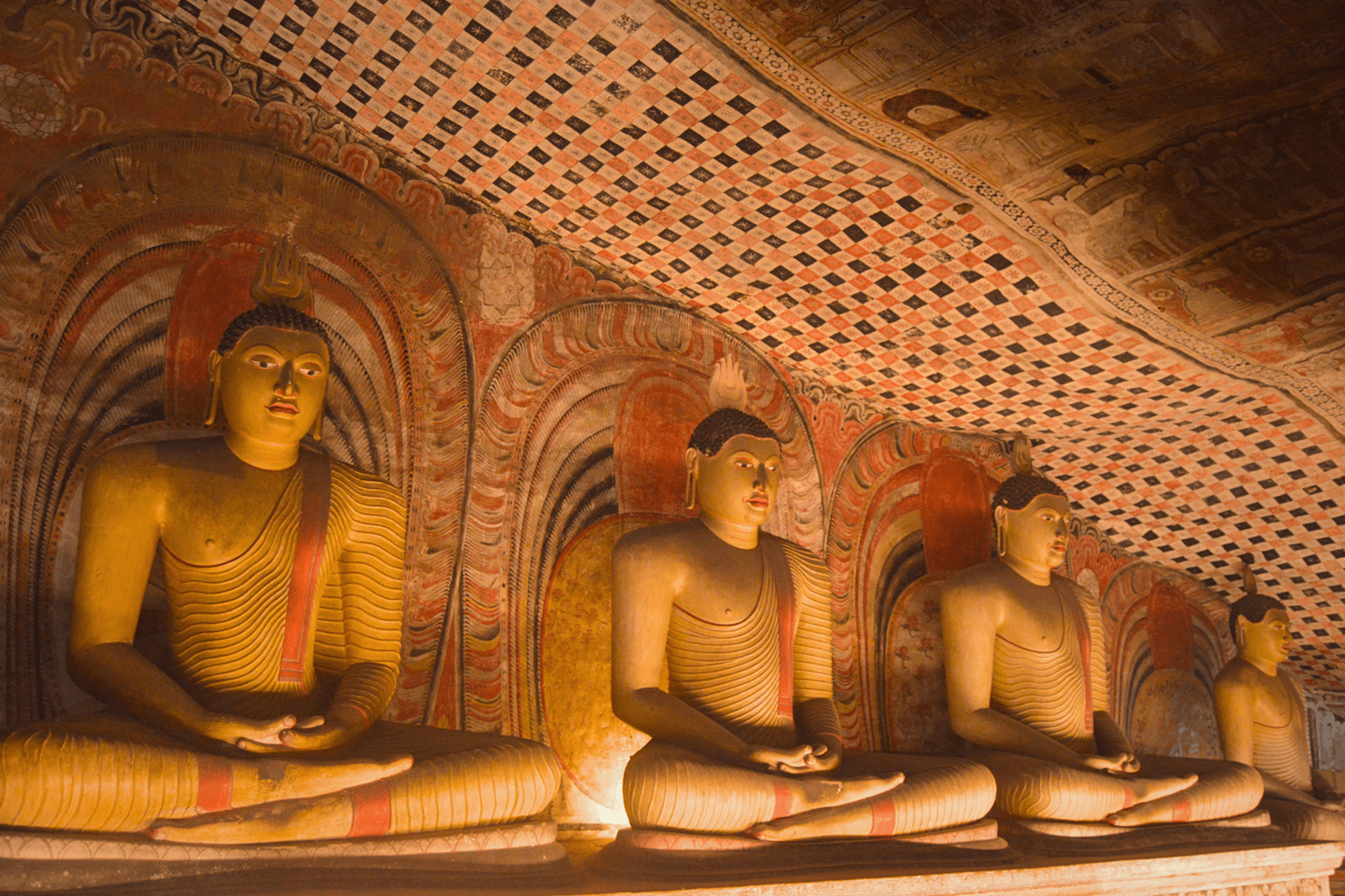 The Golden Cave Temple of Dambulla