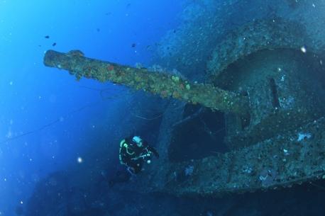 Scuba Diving – The world’s first aircraft carrier