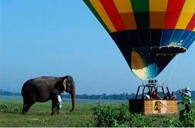 Sri Lanka by balloon