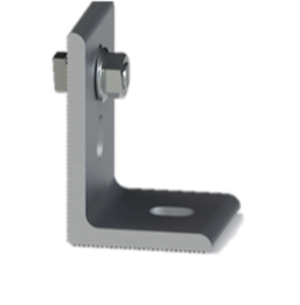 Serrated Angle Clamp 10mm Hole - (ST)