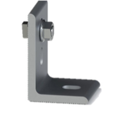 Serrated Angle Clamp 10mm Hole - (ST)