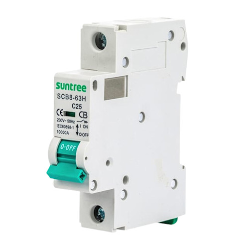 AC MCB 1P 230VAC - 6A 