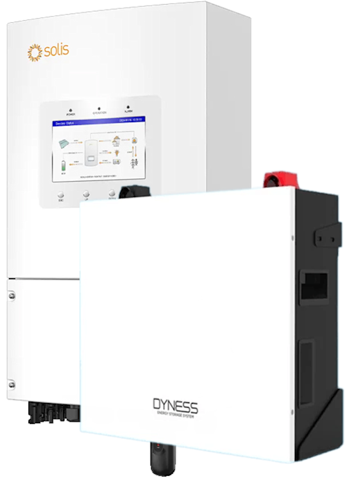 Hybrid Solar Inverter & Battery Storage Solution 5kW + 5.12kWh