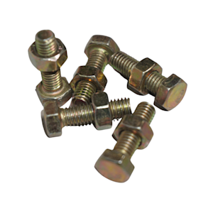 Nut, Bolt & Washer - SS -  6*16mm