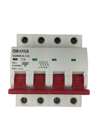 MCB AC -  4 Pole 60A