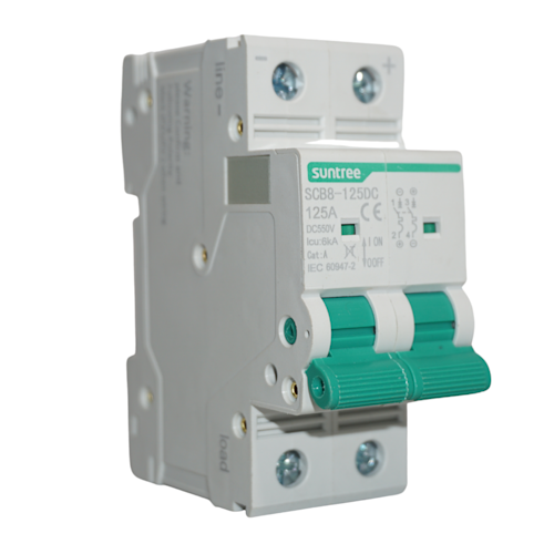DC MCB 2P - 125A 