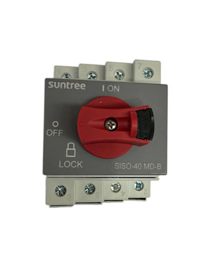 DC Isolator 4P - Din Rail Type
