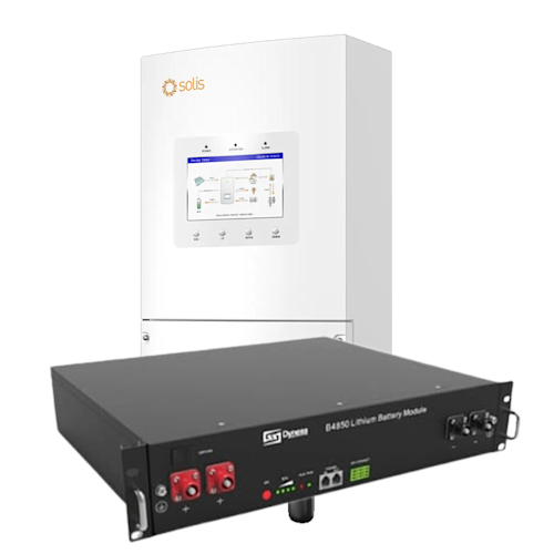 Hybrid Solar Inverter & Battery Storage Solution 3kW + 2.4kWh