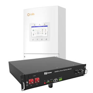 Hybrid Solar Inverter &  Battery Storage Solution 5kW + 5.12kWh - wholesale solar product image