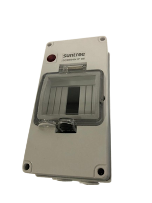 Distribution Box - 04 Way Lockable 