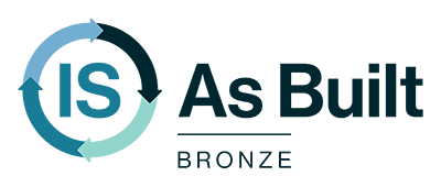 Infrastructure Sustainability Council (ISC) IS AS BUILT Bronze logo
