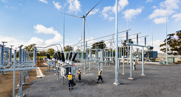 White Rock Wind Farm Substation and Transmission Line