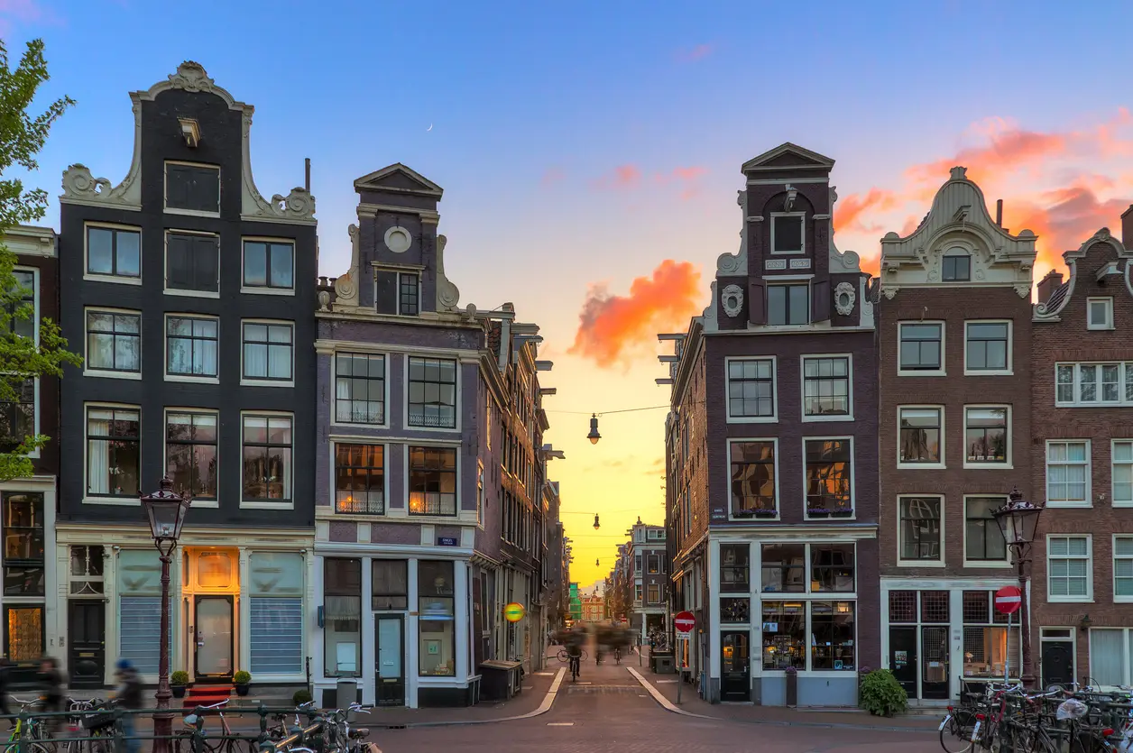 pretty Amsterdam street