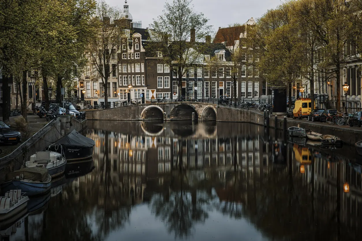 Picturesque canal