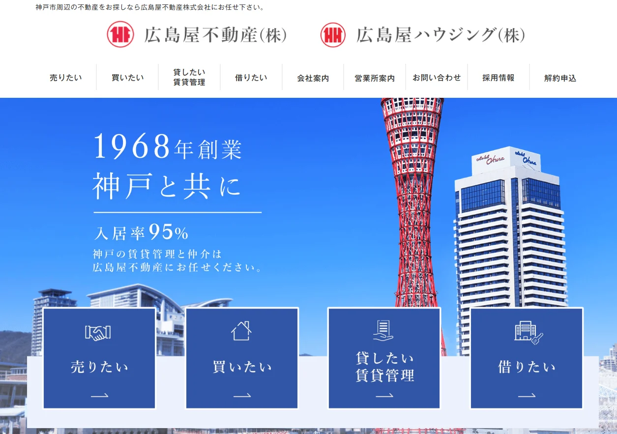 広島屋不動産株式会社(不動産売却:店舗数基準)