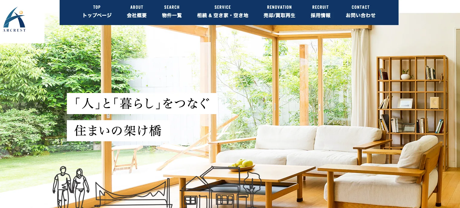 株式会社アークレスト（不動産売却：店舗数基準）