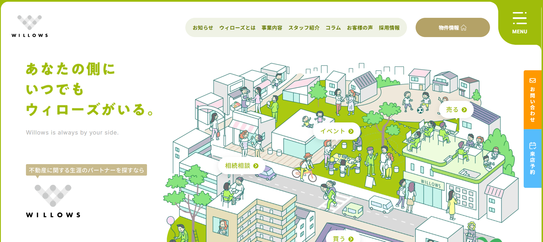 株式会社ウィローズ（不動産売却：店舗数基準）