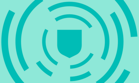 Cambridge blue shield with pattern surround