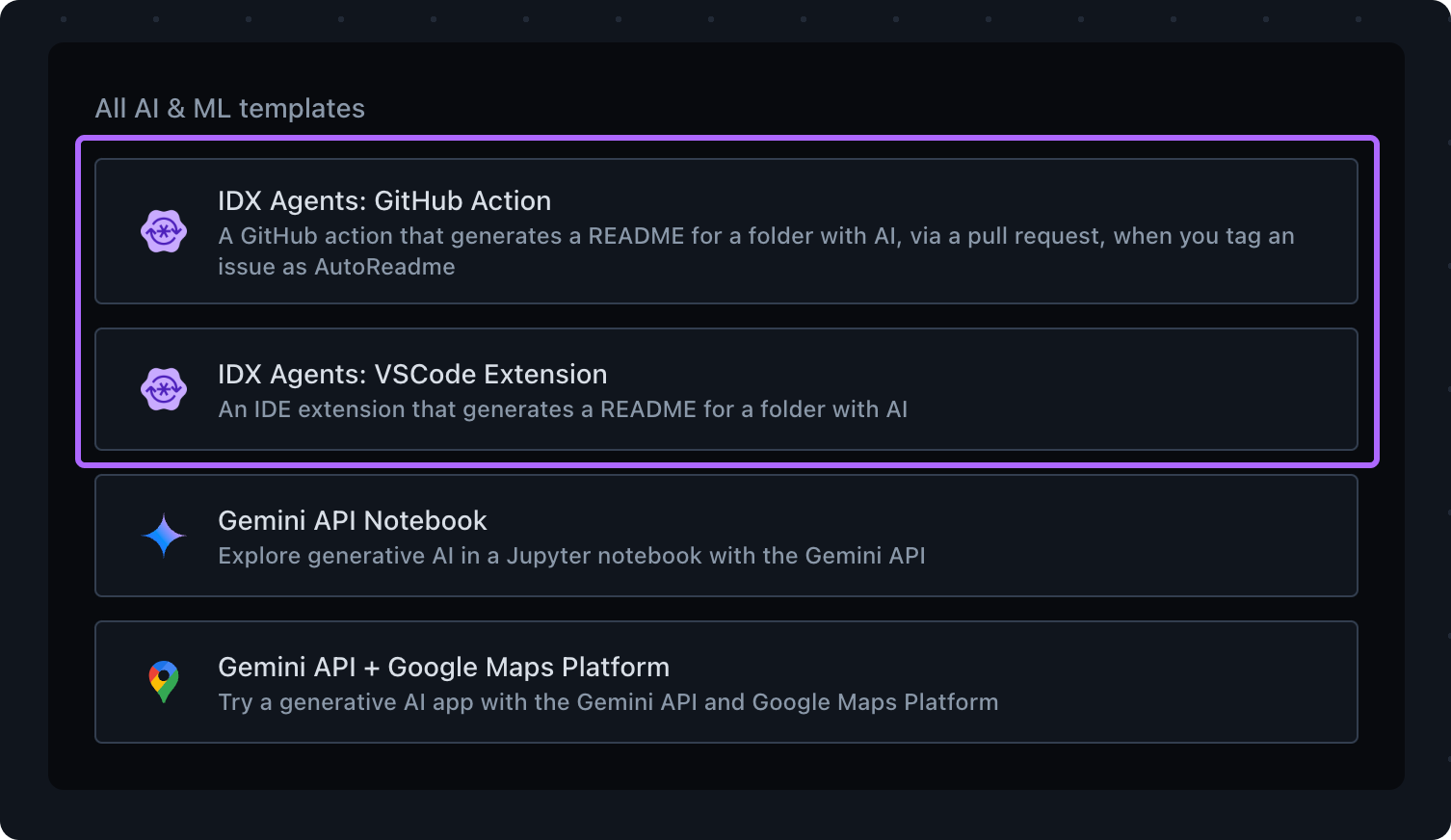 ai agent templates